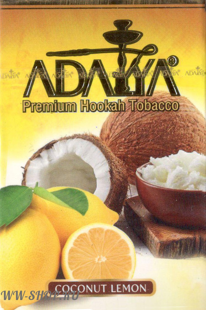 adalya- кокос с лимоном (coconut lemon) Красноярск