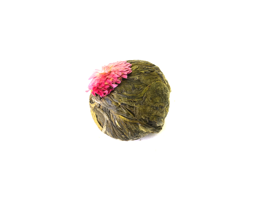с цветами с ароматом персика (samovartime) / чай связанный Красноярск