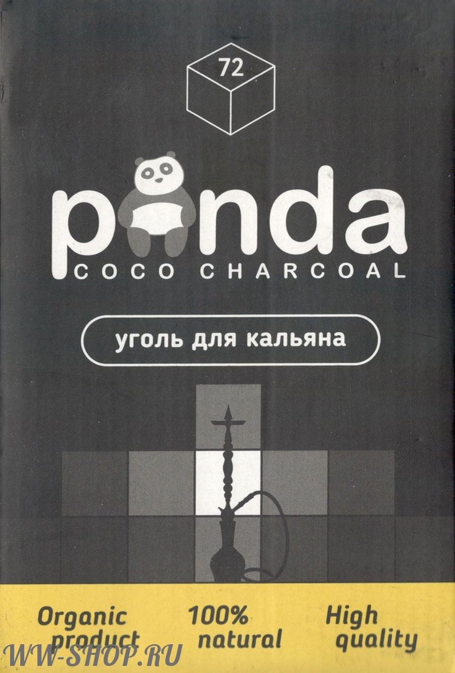 уголь кокосовый panda черная xl 72 (панда) Красноярск